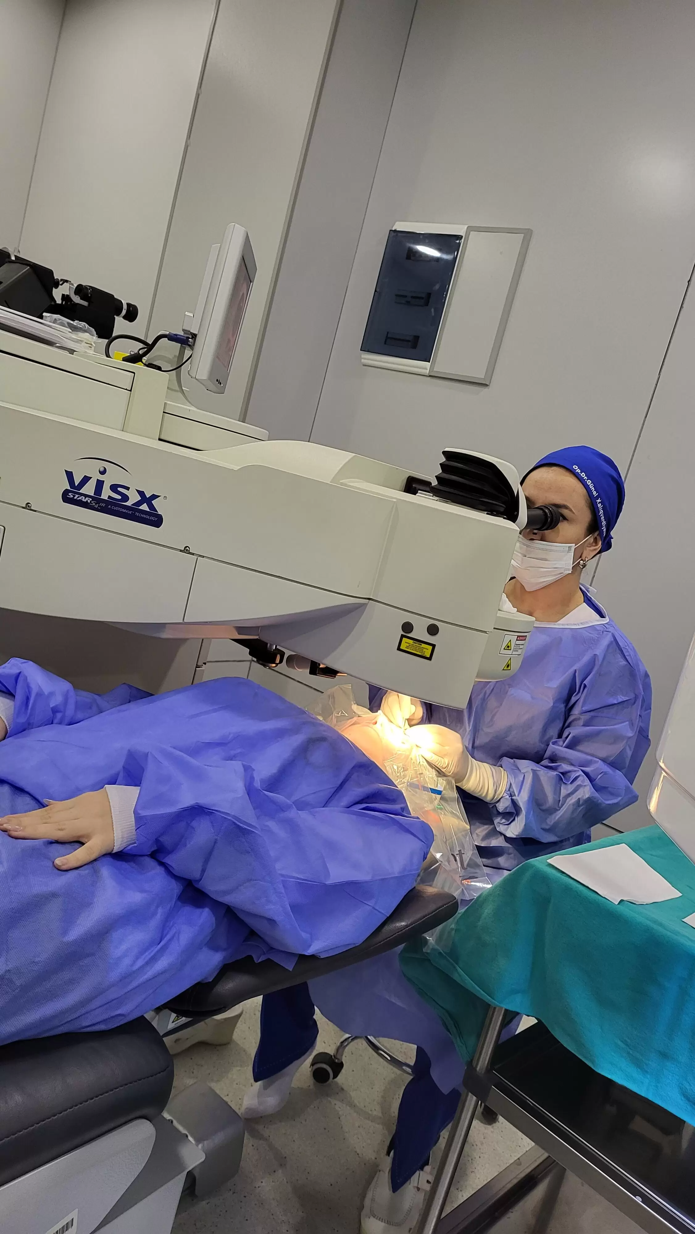 Dr Günel tərəfindən cərrahi yolla edilən katarakt müalicəsi